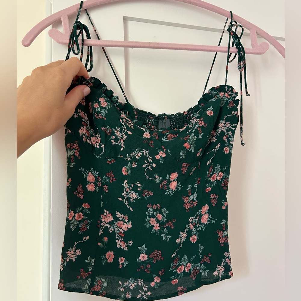 Reformation bustier top